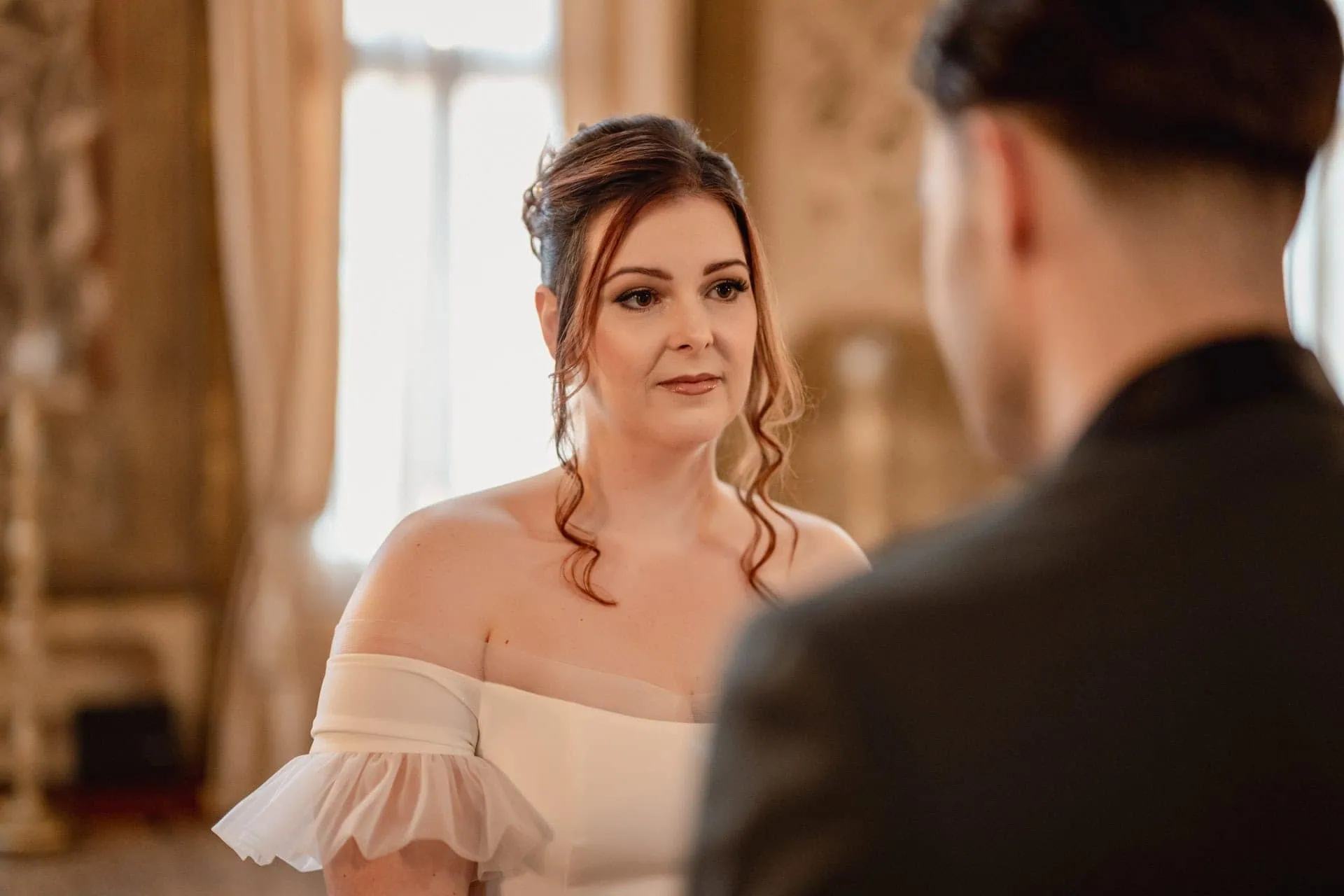 Symbolic wedding ceremony in the Sala della Musica at Ca’ Sagredo Venice