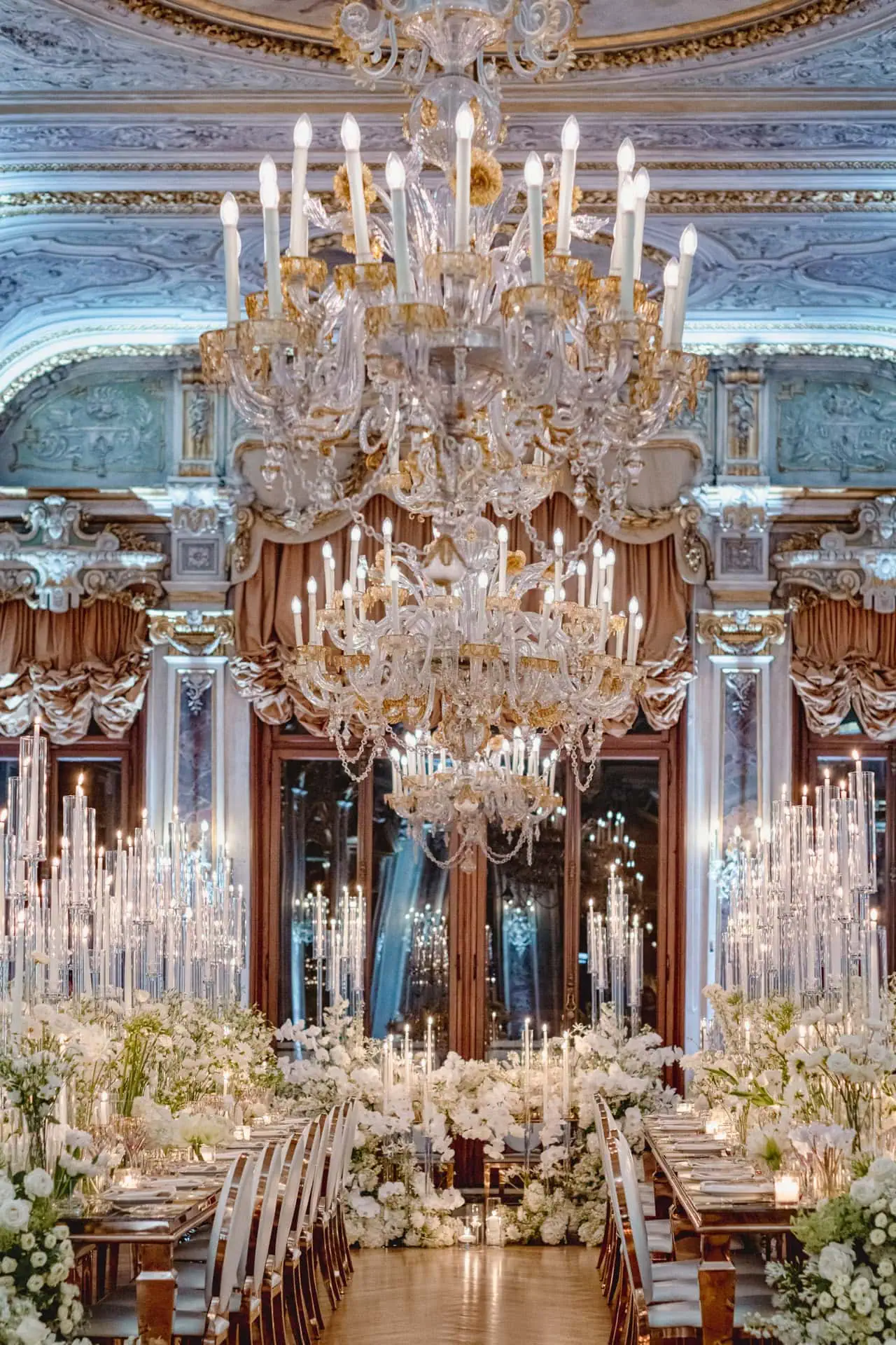 wedding table at the luxurious Aman Venice.