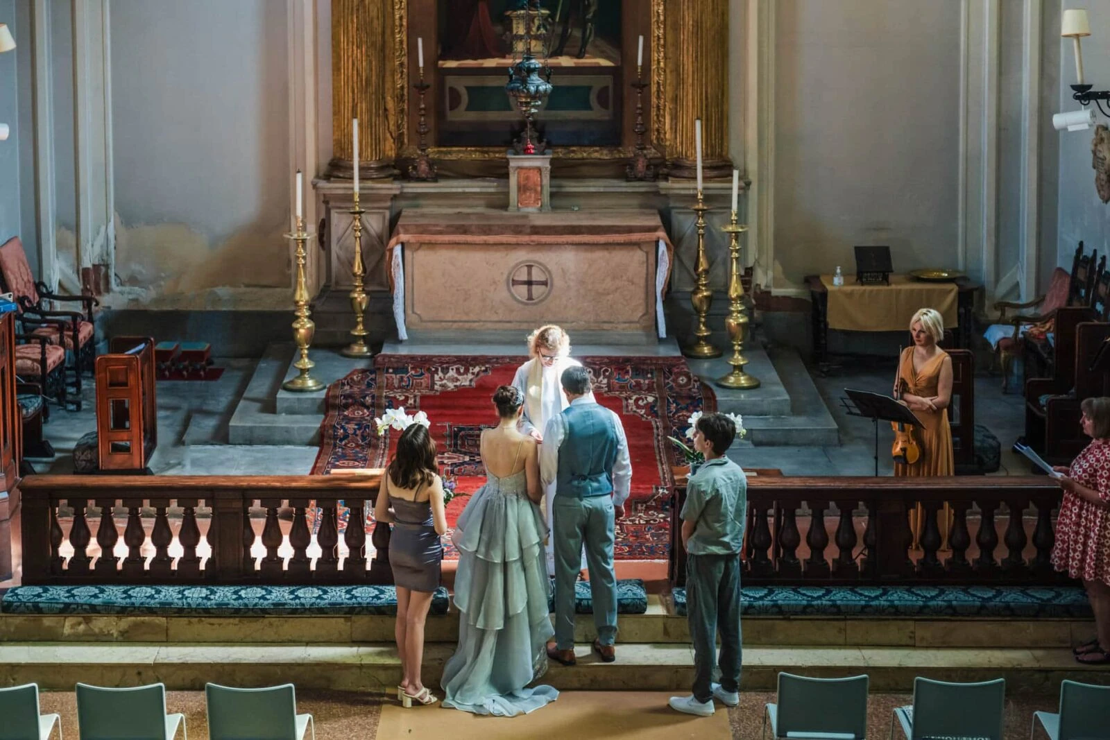 Saint George’s Anglican Church, a Venice iconic location for wedding with English heritage and neoclassical elegance.