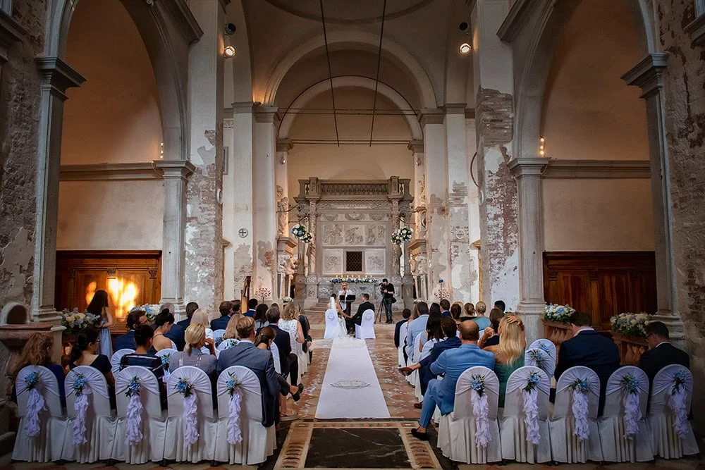 San Clemente Palace Kempinski, a Venice iconic location for wedding on a private island with lagoon views.