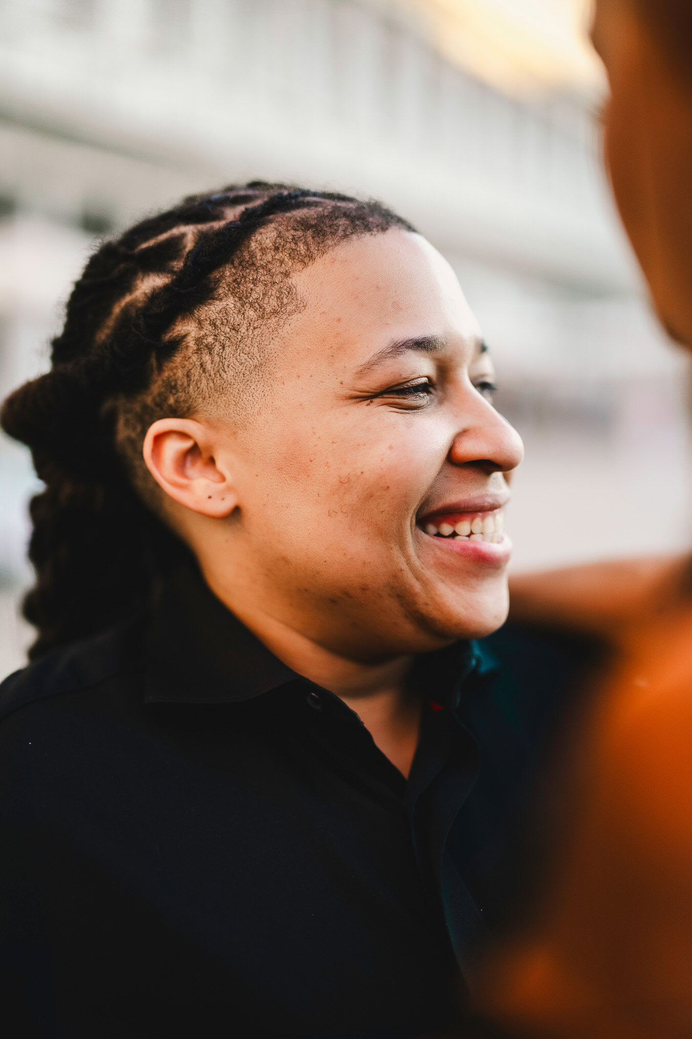 Lesbian couple proposal in Venice at San Marco Square at sunset
