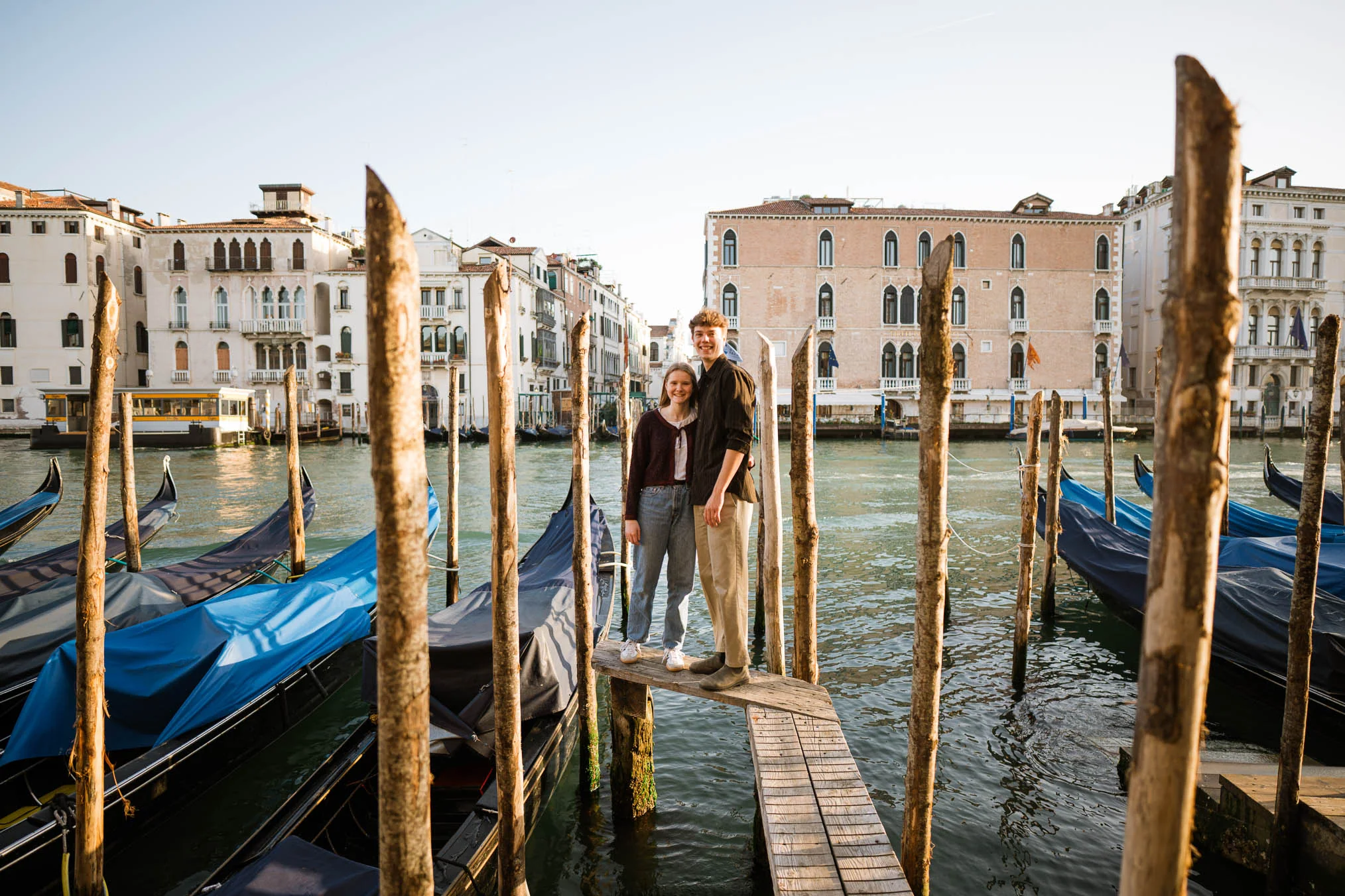 Venice surprise proposal on a hidden bridge in Dorsoduro