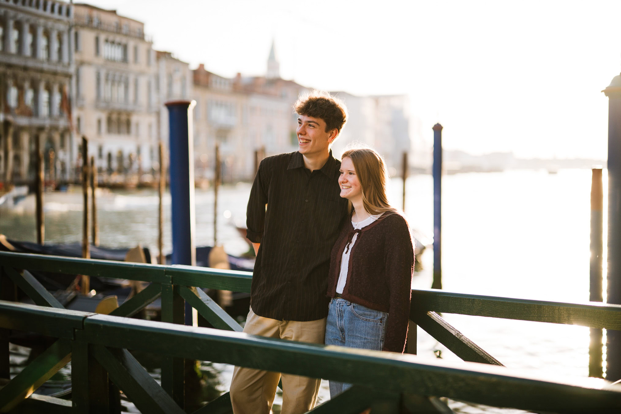 Venice surprise proposal on a hidden bridge in Dorsoduro