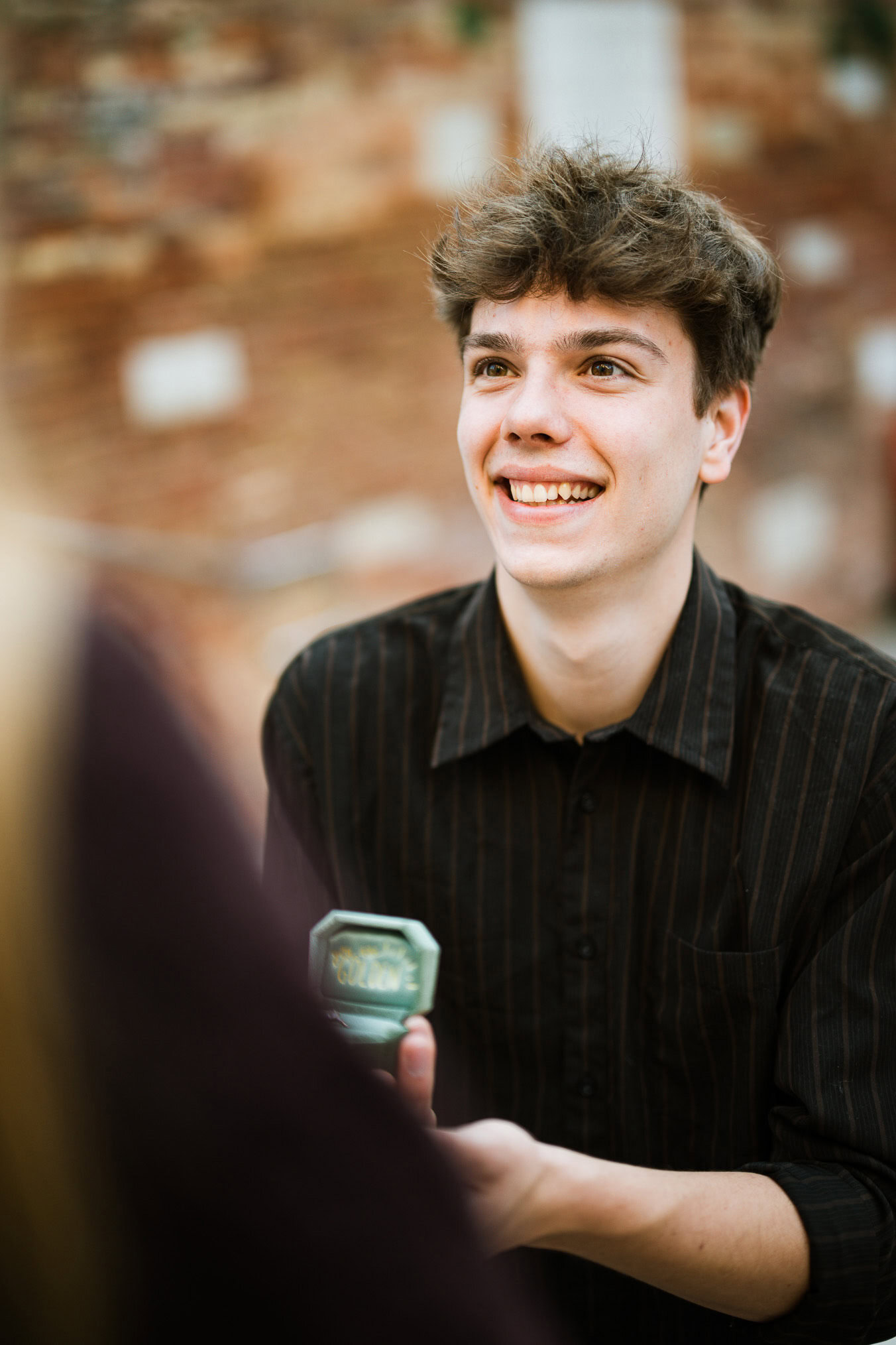 Venice surprise proposal on a hidden bridge in Dorsoduro