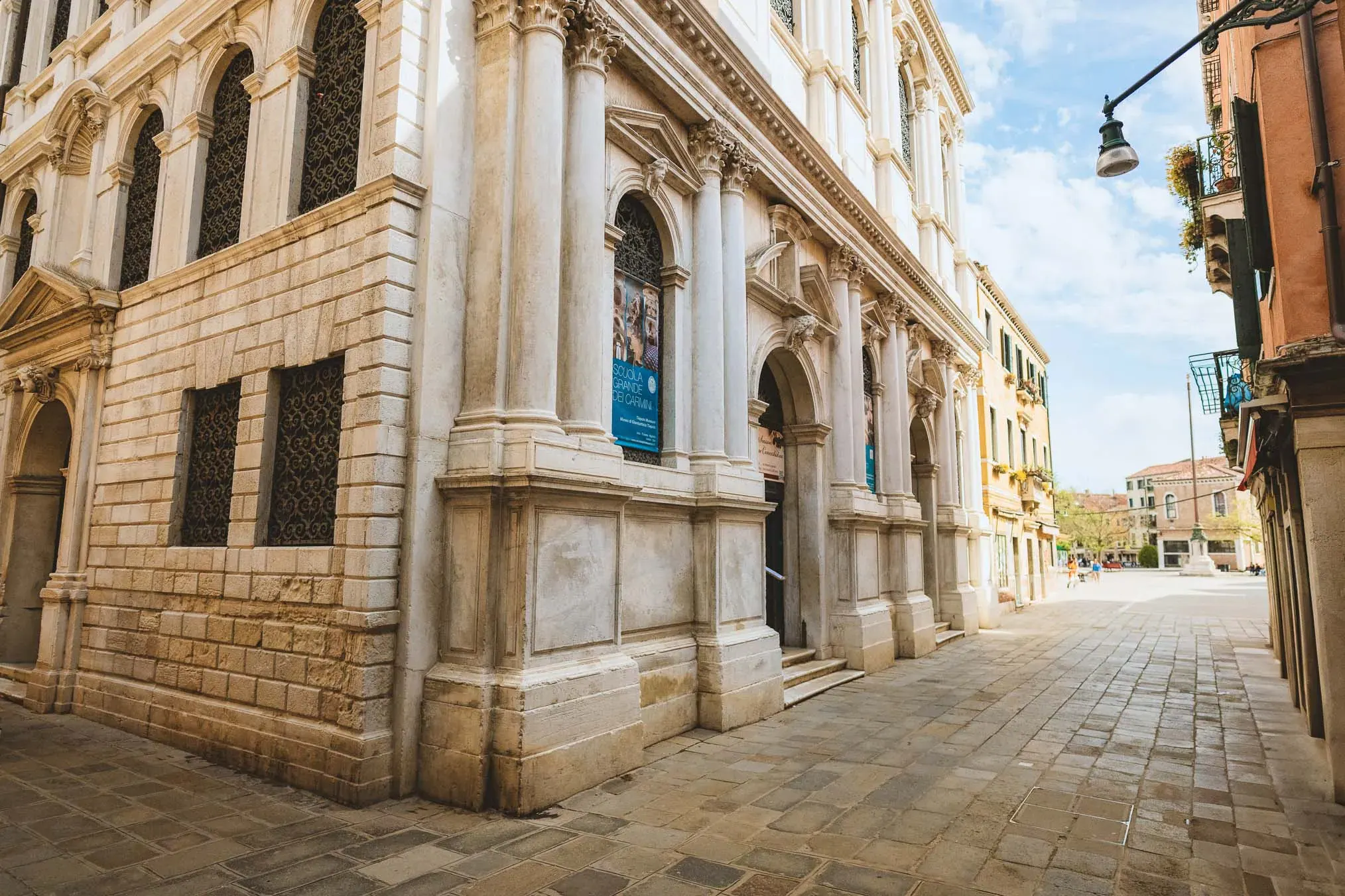 Venice wedding at Scuola Grande dei Carmini – historic Venetian façade