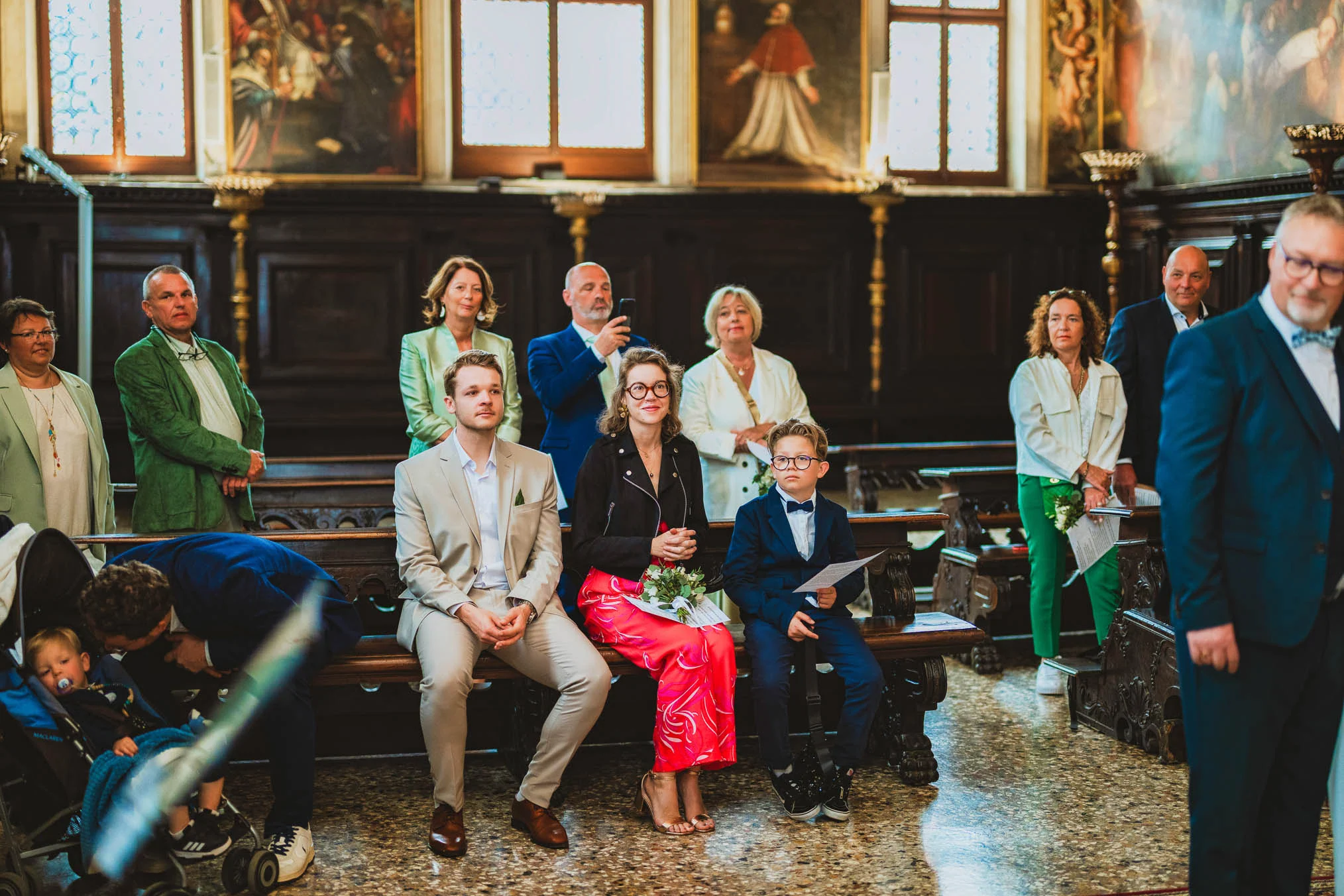 Venice wedding at Scuola Grande dei Carmini – vow renewal ceremony