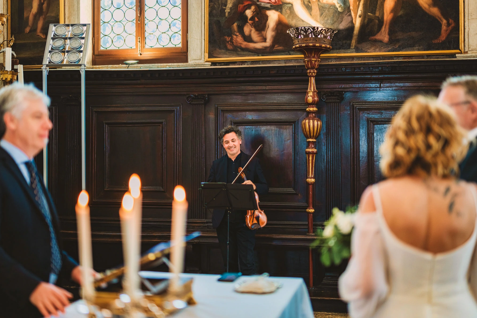 Venice wedding at Scuola Grande dei Carmini – vow renewal ceremony