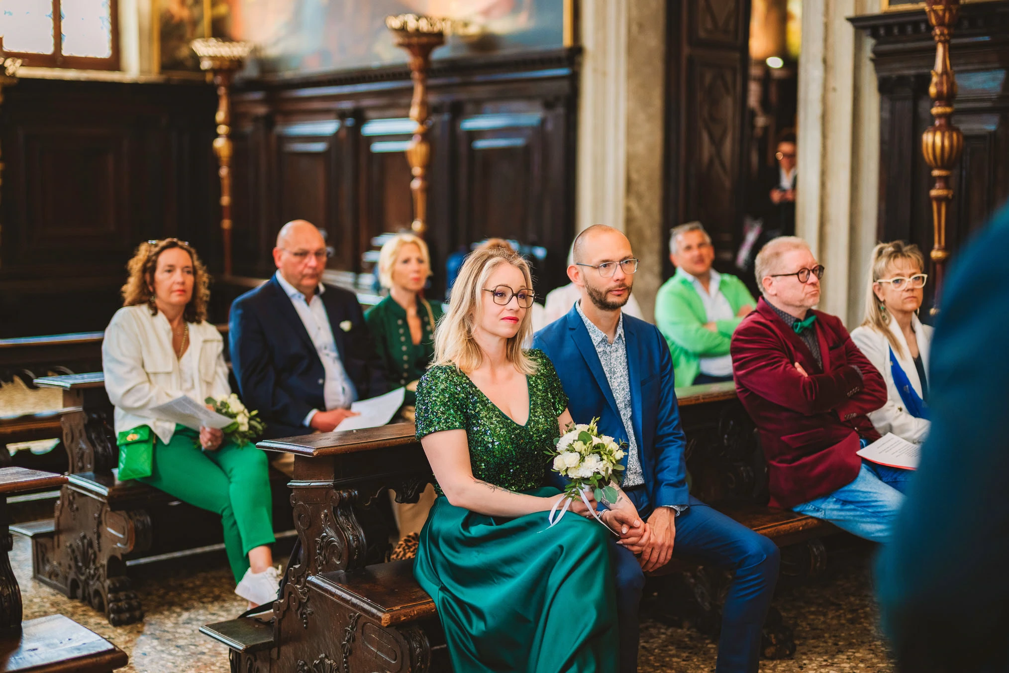 Venice wedding at Scuola Grande dei Carmini – vow renewal ceremony