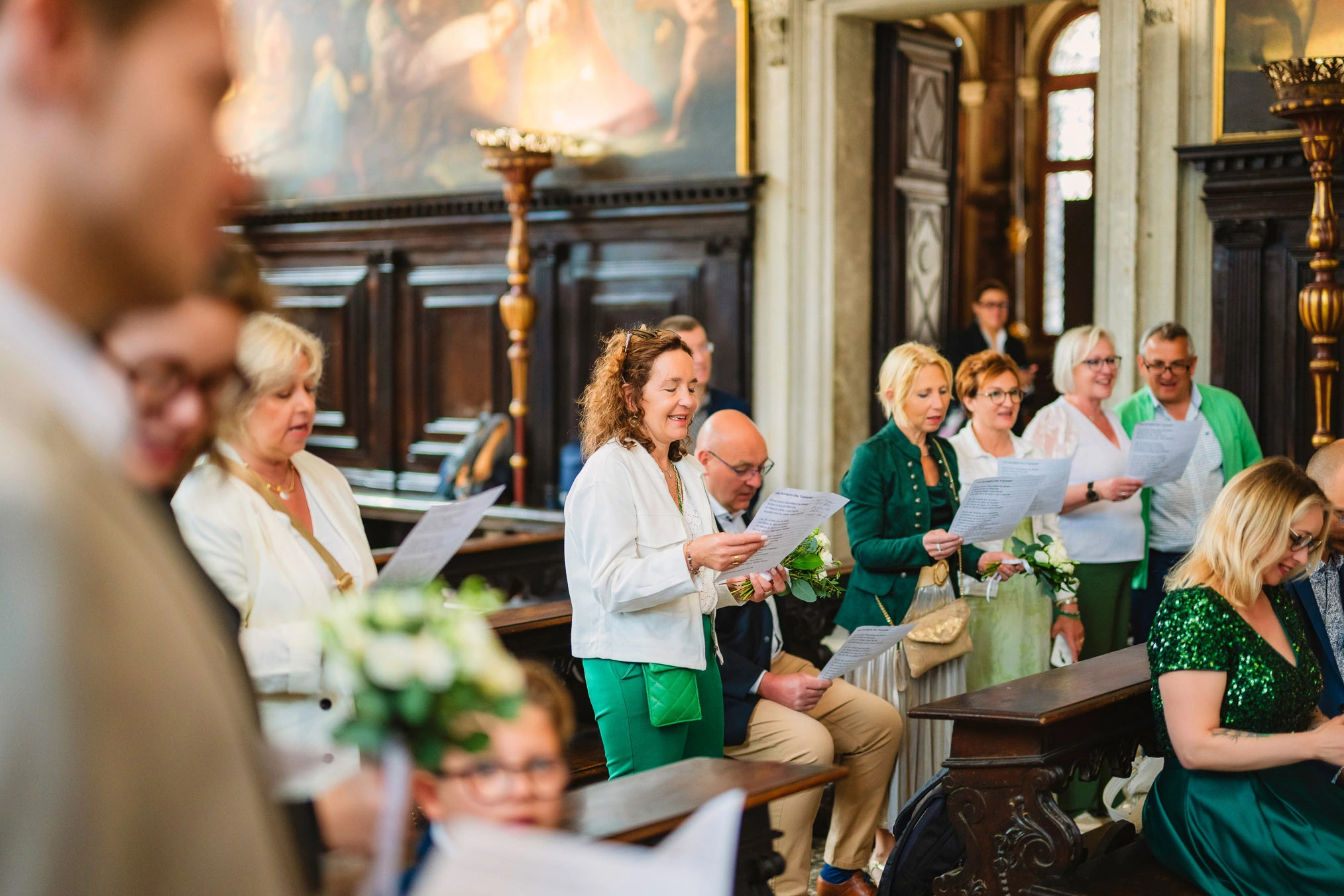 Venice wedding at Scuola Grande dei Carmini – vow renewal ceremony