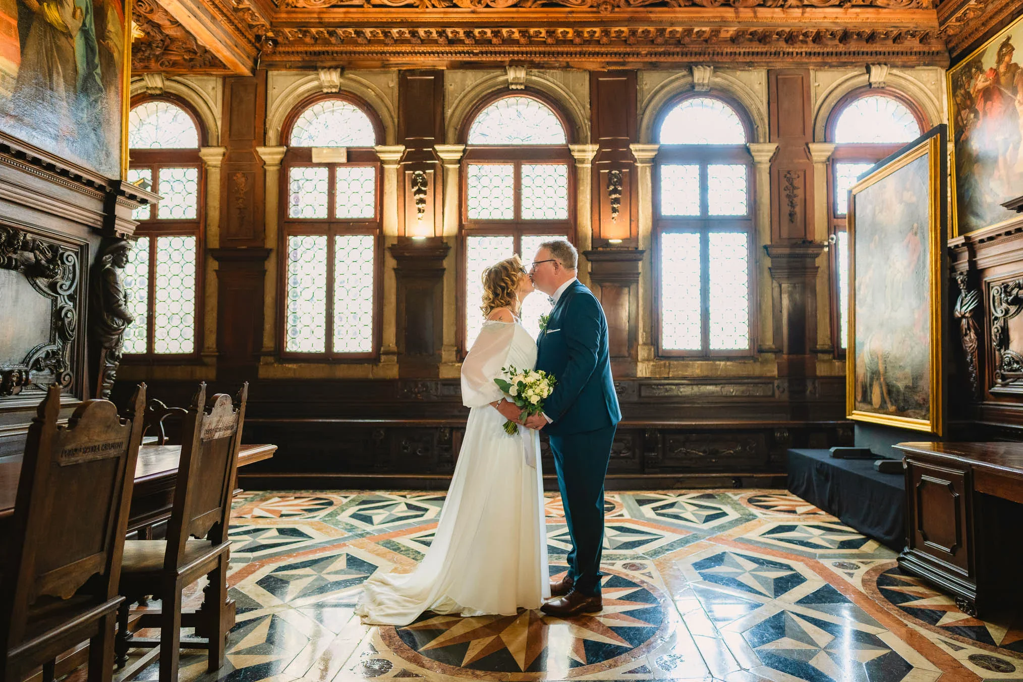 Venice wedding at Scuola Grande dei Carmini