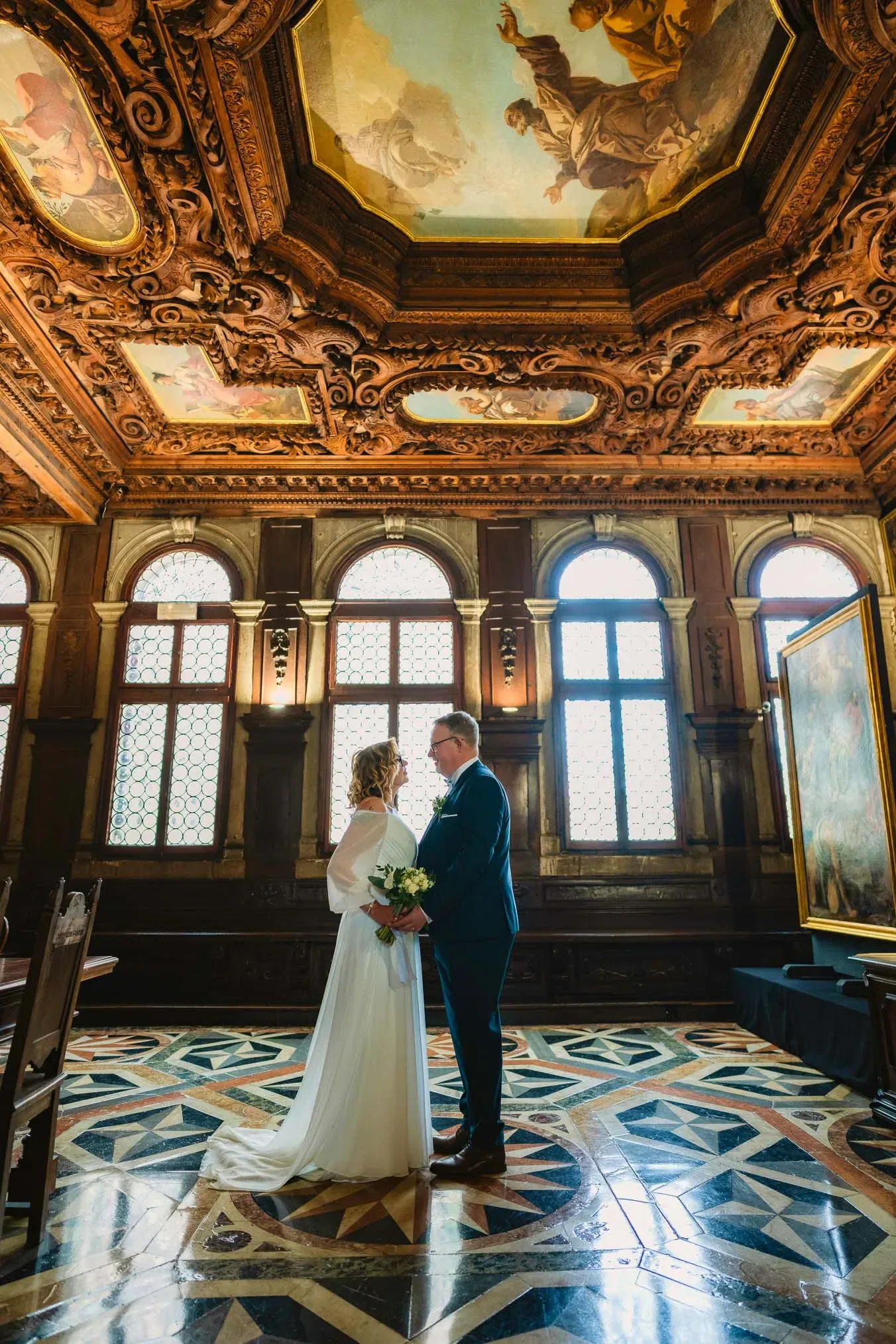 Venice wedding at Scuola Grande dei Carmini