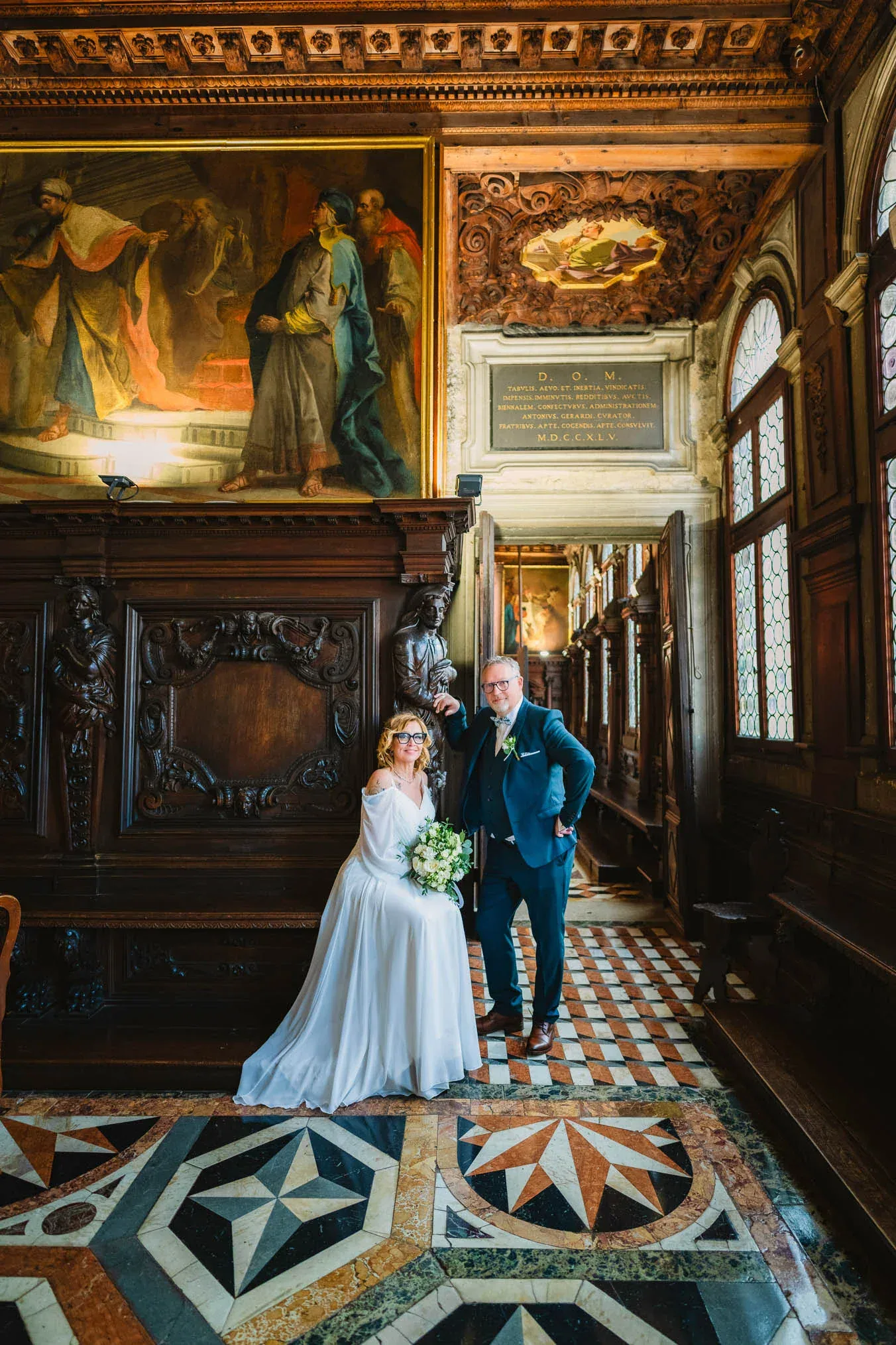Venice wedding at Scuola Grande dei Carmini